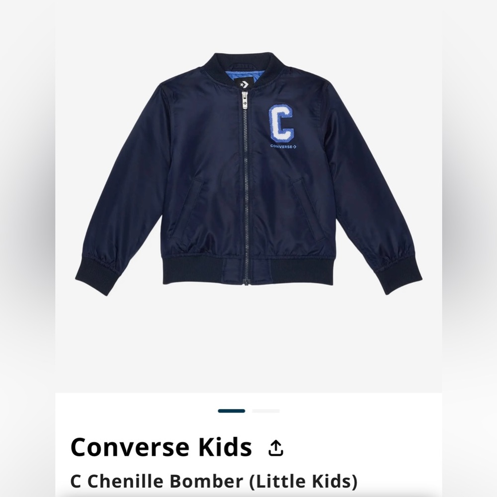 Converse Kids § C Chenille Bomber (Little Kids)
Bomber Jacket